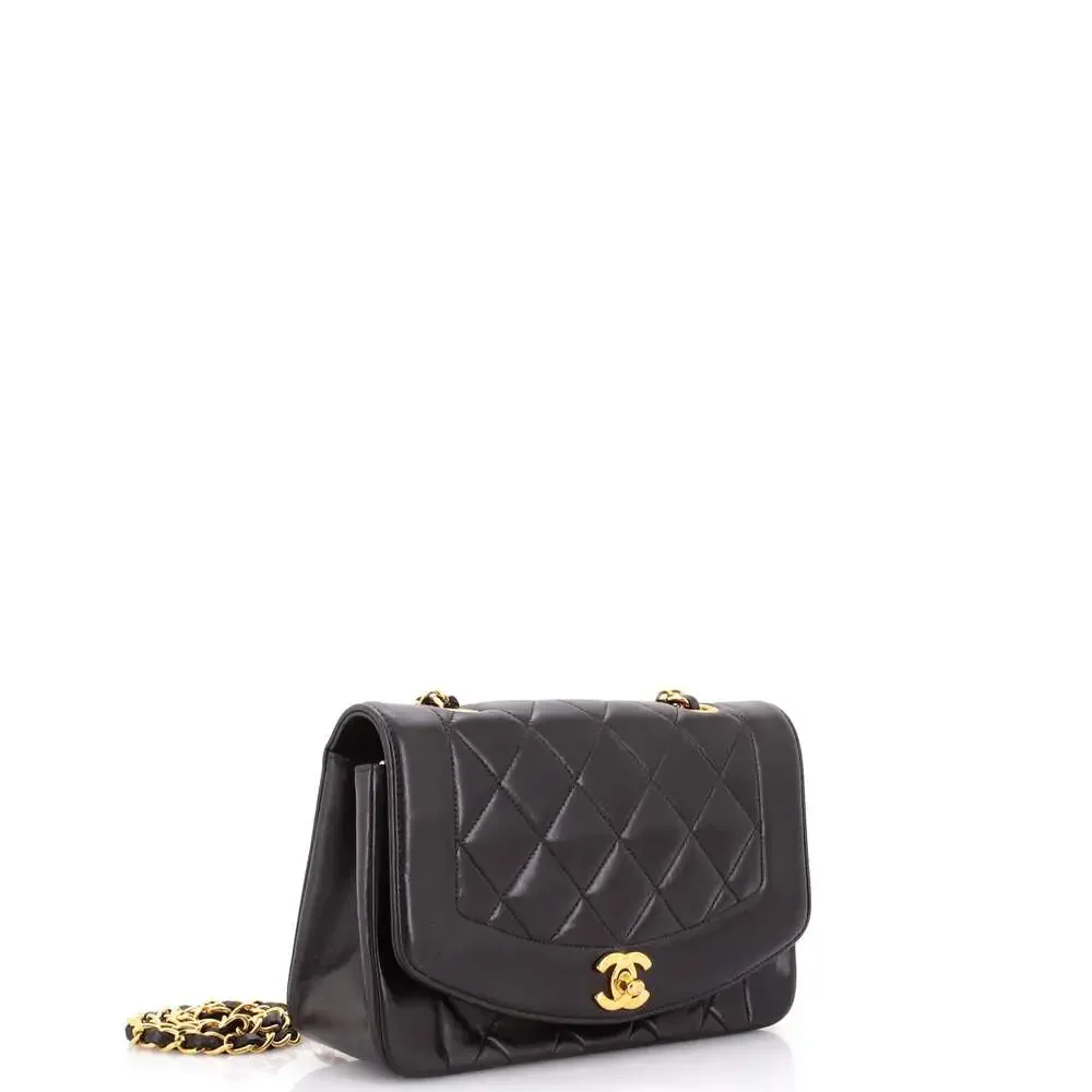 Chanel Vintage Diana Flap Bag Quilted #239931C39B - Picture 2 of 9